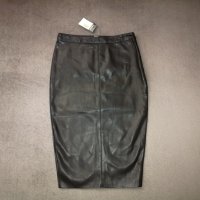 Нова дамска кожена пола в черен цвят р-р XS, S, M (EU 34, 36, 38) - Primark, снимка 2 - Поли - 43870938