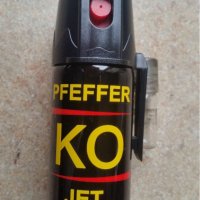 Лютив спрей за самозащита Pfeffer-KO JET50 мл., снимка 4 - Оборудване и аксесоари за оръжия - 16003915