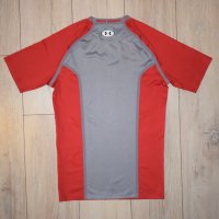 Under Armour Heatgear Dynasty Compression T Red Sz L / #00120 /, снимка 7 - Тениски - 37072776