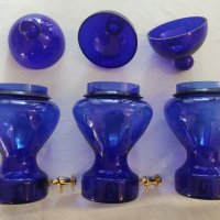 Амфори, стъкленици за парфюми от цветно стъкло. , снимка 4 - Дамски парфюми - 37886575