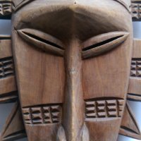  Две Африкански маски Сенуфо, снимка 2 - Антикварни и старинни предмети - 28375013