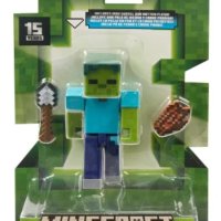 Фигурка Minecraft - Zombie / Mattel, снимка 1 - Фигурки - 43098621