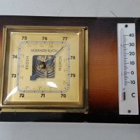 Хигрометър, термометър-дървен, снимка 3 - Други ценни предмети - 28215016