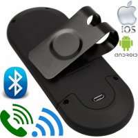Блутут хендсфрий Bluetooth 4.1 комплект за свободни ръце Handsfree за кола с щипка Аудио адаптер Без, снимка 18 - Аксесоари и консумативи - 38280887