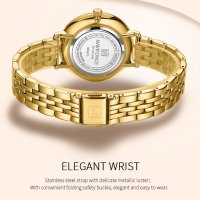 Дамски часовник NAVIFORCE Gold/Silver 5017 GW., снимка 11 - Дамски - 34725153