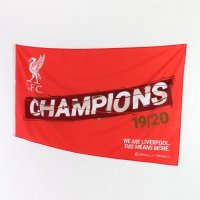 Знаме - LFC EPL Champions 19-20 Flag, снимка 1 - Футбол - 35435150