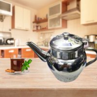 Чайник от неръждаема стомана, 1L, снимка 1 - Аксесоари за кухня - 44029745