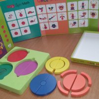 Дървени цветна игра Монтесори Circlelance Habi Spiel Мath Montessori, снимка 11 - Образователни игри - 34878951