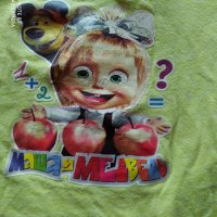 Лот блузка с Маша и мечока и късо клинче, снимка 5 - Детски комплекти - 28946561