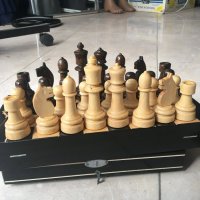 Фигури за шах дървени, снимка 2 - Шах и табла - 28385571