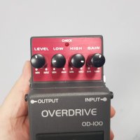 Harley Benton OD-100 Overdrive Guitar Pedal - овердрайв педал за ел китара /КАТО НОВ/, снимка 2 - Китари - 36675518