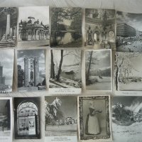 Стари черно-бели картички от Европа, снимка 12 - Антикварни и старинни предмети - 43485617