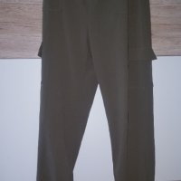 Голям размер ХЛ милитъри зелено карго джобове панталон, снимка 5 - Панталони - 33470829