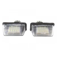 LED Плафони за Заден Номер Светлини за Peugeot 207 308 Citroen C3 C4, снимка 1 - Аксесоари и консумативи - 43774241