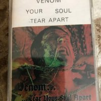 РЯДКА КАСЕТКА - VENOM - Tear Your Soul Apart, снимка 1 - Аудио касети - 38605404
