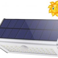 Соларни лампи за външен монтаж, 46 LED, 4500 mAh, корпус от алуминиева сплав, снимка 5 - Соларни лампи - 39456679