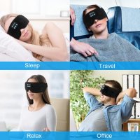 Решение срещу безсъние - 3D Bluetooth слушалки за сън - изискан подарък, снимка 2 - Други - 37758740