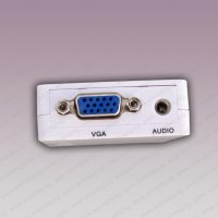 ANIMABG VGA към AV преобразувател с аудио, снимка 2 - Други - 33144797