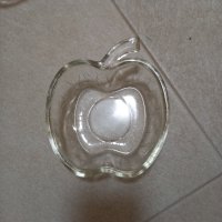 4 бр стъклени купички във формата на ябълка, снимка 2 - Други - 43061250