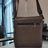 Мъжка чанта, малка, кафява 17лв., снимка 3 - Чанти - 35595437
