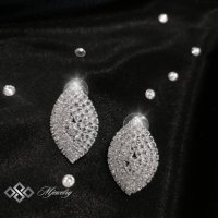 Лускозен дамски комплект бижута с кристали от 3 части AURORA, снимка 6 - Бижутерийни комплекти - 43816787
