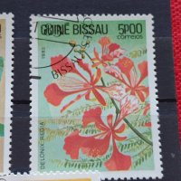 Пощенски марки чиста комплектна серия Цветя 1983г. Пощта Гвинея Бисау за колекция - 22521, снимка 5 - Филателия - 36658101