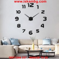 Стенен часовник WatchOn 3D ефект, Стикер - код 4202, снимка 5 - Други стоки за дома - 26899665
