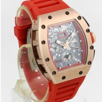 Мъжки луксозен часовник Richard Mille RM 011, снимка 2 - Мъжки - 32512363