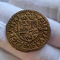 Реплика на испанска монета , снимка 3 - Нумизматика и бонистика - 43412349