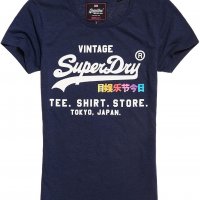 Разпродажба! Оригинална Superdry дамска маркова тениска, М, снимка 1 - Тениски - 36619162