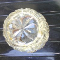 Стар стъклен съд за лед, снимка 4 - Други ценни предмети - 38051362