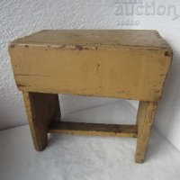 Стар дървен стол столче, снимка 1 - Други ценни предмети - 28883007