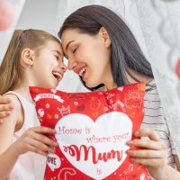 Нова декоративна възглавница Персонализиран подарък за майка любов, снимка 4 - Други - 40016184