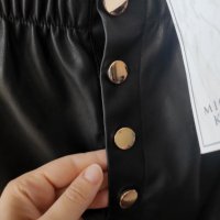Нова кожена пола тип молив с висока талия Michelle Kеegan , снимка 7 - Поли - 37274885