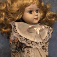 Стара порцеланова кукла , снимка 3 - Колекции - 34929224
