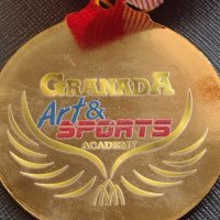 Красив медал GRANADA Art Sports Academy за КОЛЕКЦИОНЕРИ 42623, снимка 3 - Колекции - 43669752