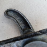 Стара бронзова брава и шилдове за прозорци,1920г, снимка 7 - Антикварни и старинни предмети - 35324153