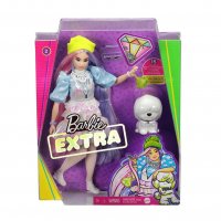 Кукла BARBIE - Екстра мода, с двуцветна коса GVR05, снимка 1 - Кукли - 34935145