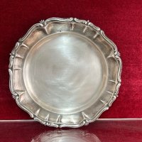 Посребрена чиния, снимка 3 - Декорация за дома - 43924095