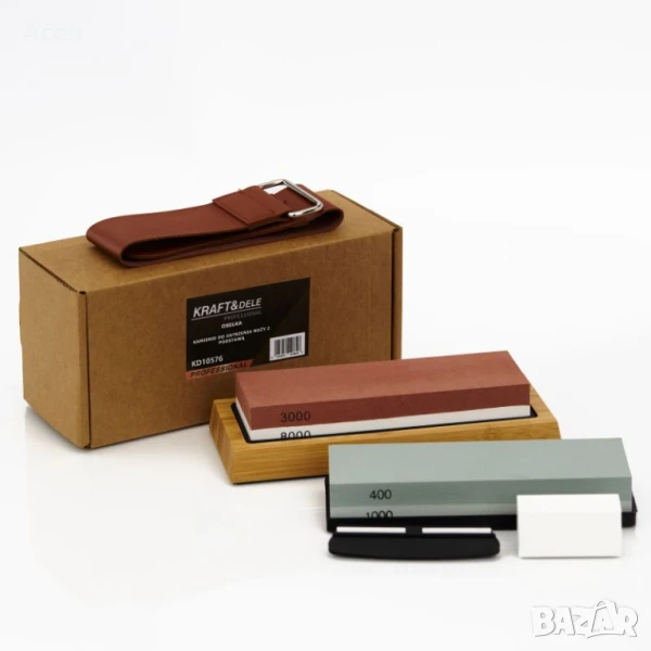 ПРОМОЦИЯ 54 лв.Професионален комплект белгии за заточване на ножове за всяка кухня или работилница, снимка 1