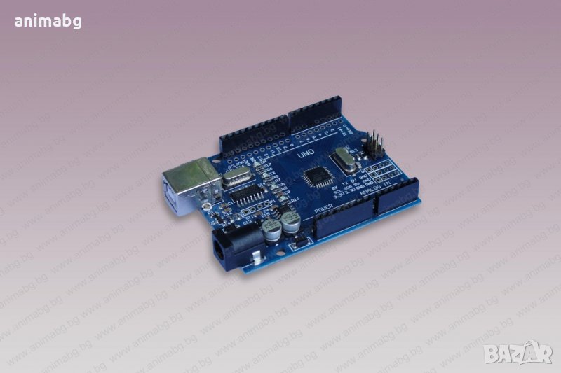 ANIMABG Платка ARDUINO UNO R3 ATmega328P, снимка 1