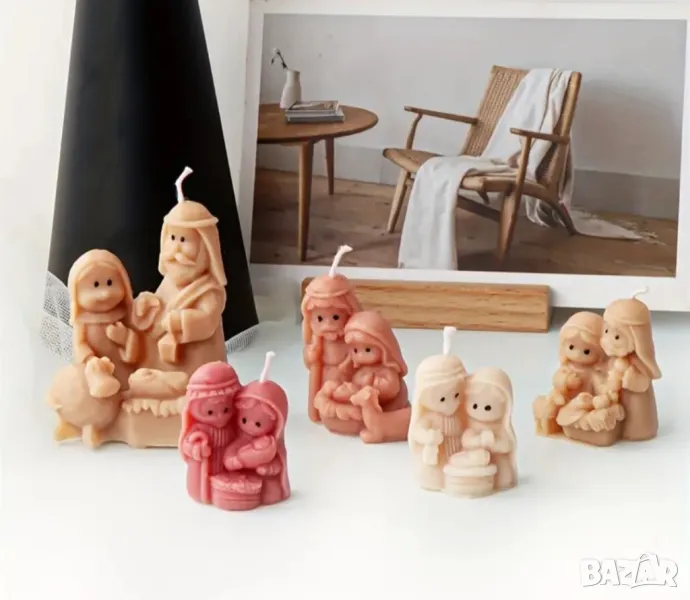 Комплект 5 молдове Рождество Христово , снимка 1