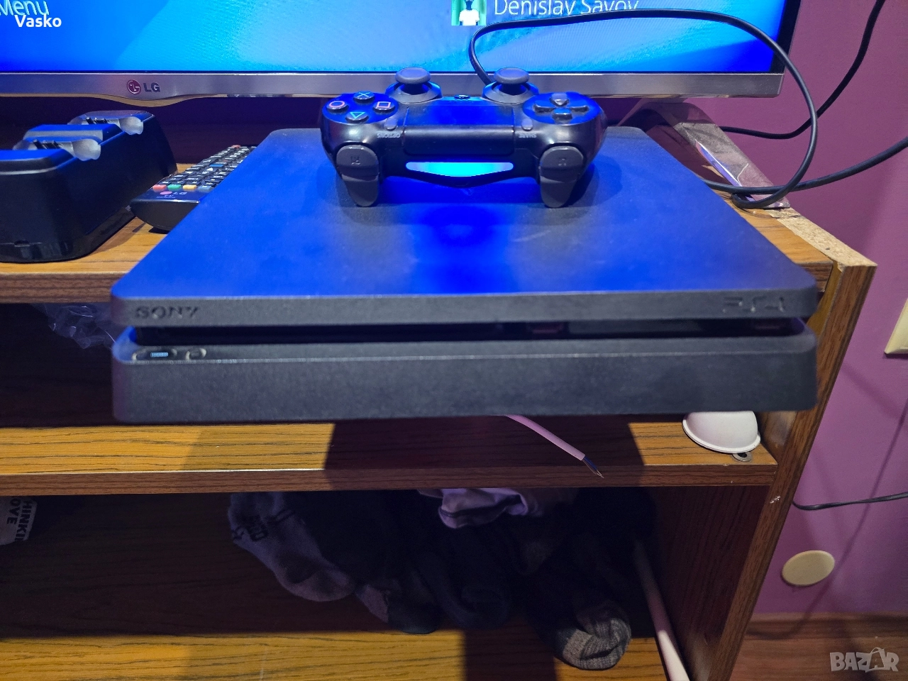 Playstation 4 9 диска+ станция, снимка 1