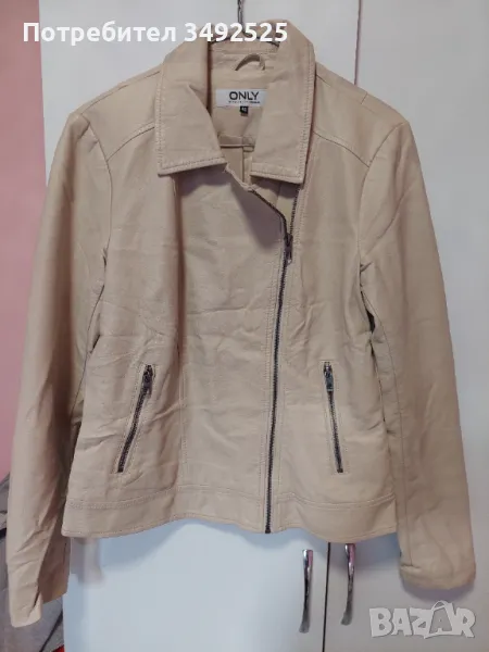 Дамско кожено яке Only, снимка 1