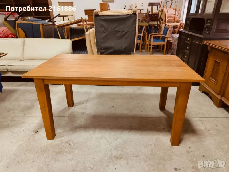 Дъбова трапезна маса , снимка 1
