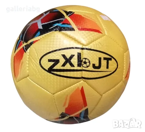 Футболна топка жълта , снимка 1