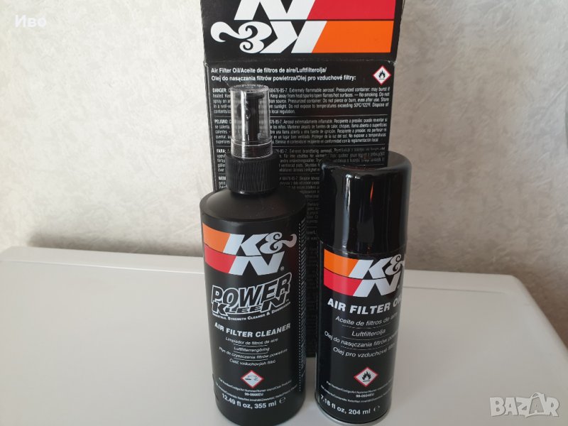 К&N комплект за почистване  на спортни филтри , снимка 1