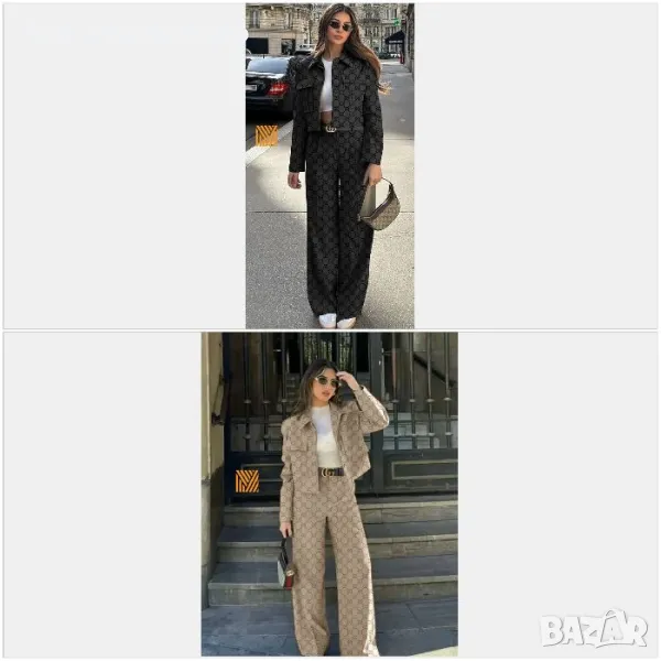 Дамски комплект Gucci - 2 налични цвята Код D1004, снимка 1