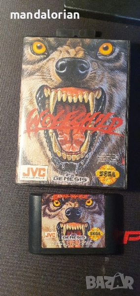 Wolfchild Sega Genesis 1993 Complete In Box , снимка 1