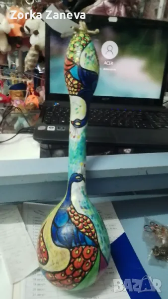 Тиква/кратунка/рисувана на ръка, снимка 1